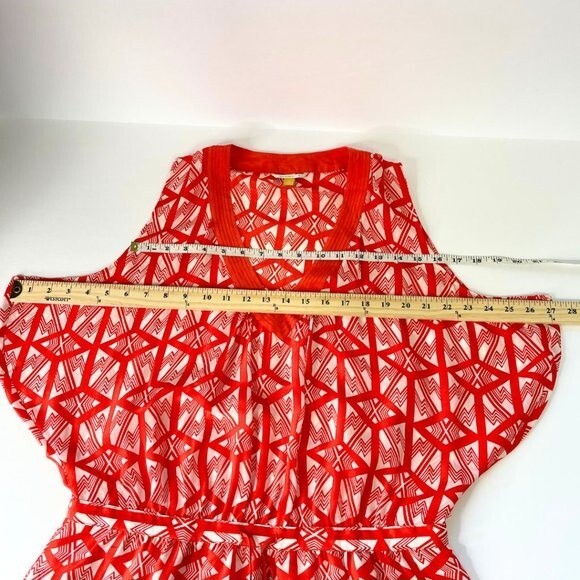 Anthropologi Leifsdottir Catalyst Cold Shoulder Silk Tunic dress Size 2 - Picture 9 of 10